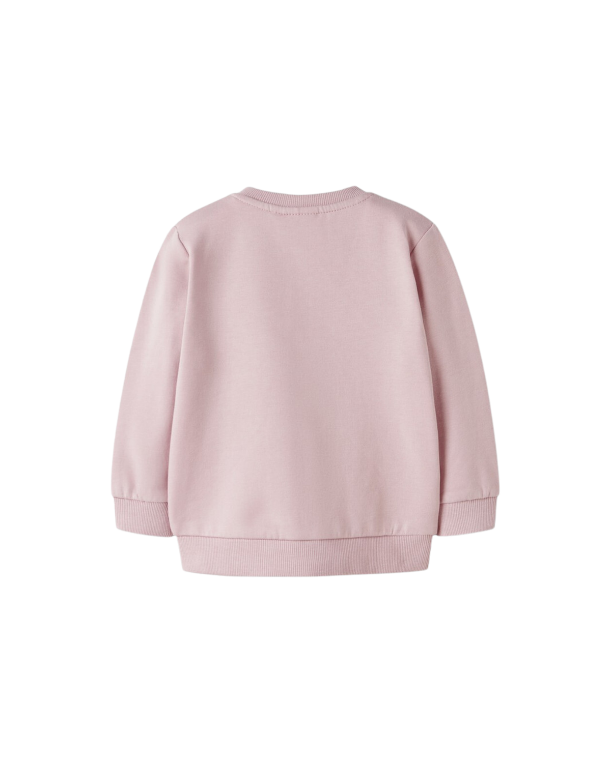 Lyserød - Burnished lilac - Name it - Sweatshirt med lynlås - Hjerte - 13226052