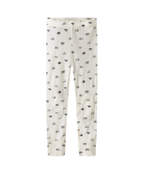 Creme Hvid - Snow white/Small Cars - name it  - uld Leggins - 13229016