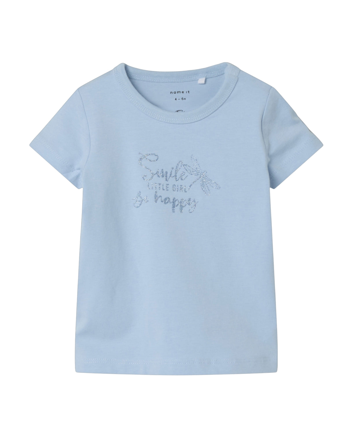 Lyseblå - Chambray blue - name it - tshirt - 13229656
