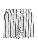 Hvid/Sort - Bright White - Name It - Shorts - 13229965