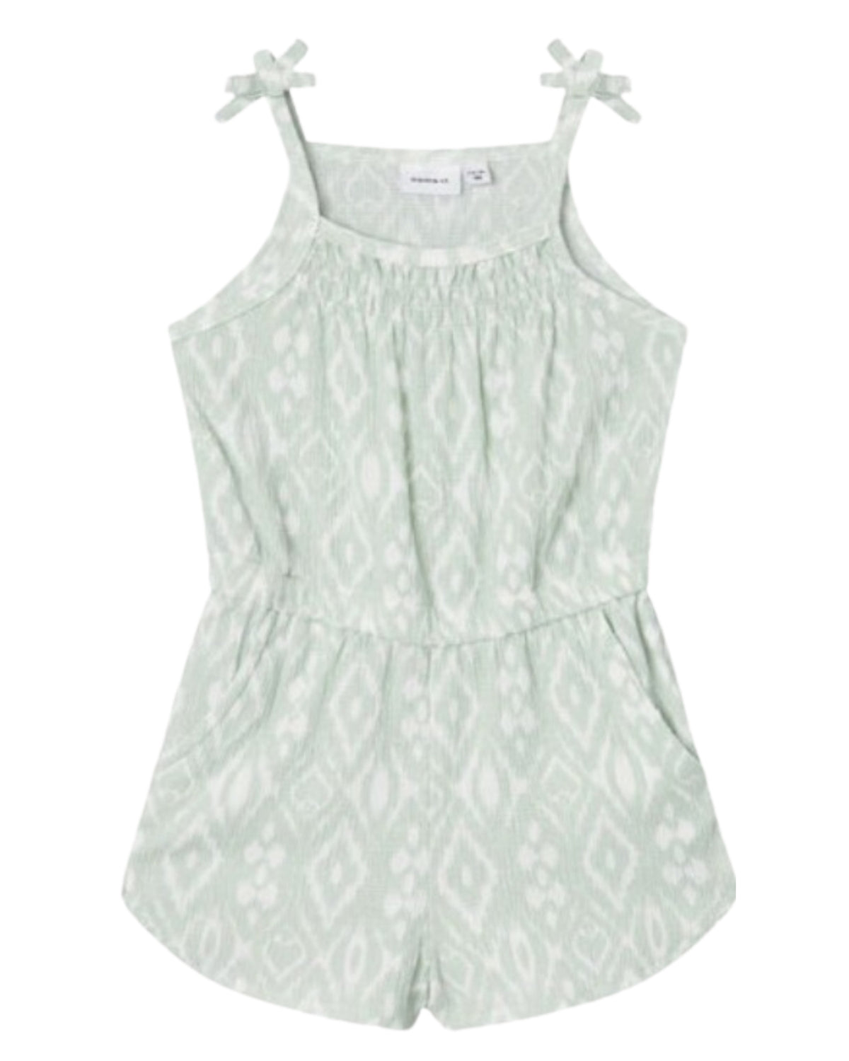 Grøn - Silt Green - Name it - jumpsuit - 13230320