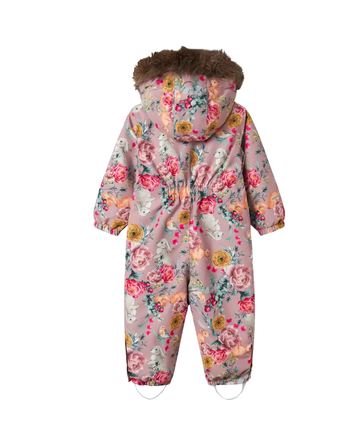 Rosa - woodrose - Name it - Blomster flyverdragt - 13230586