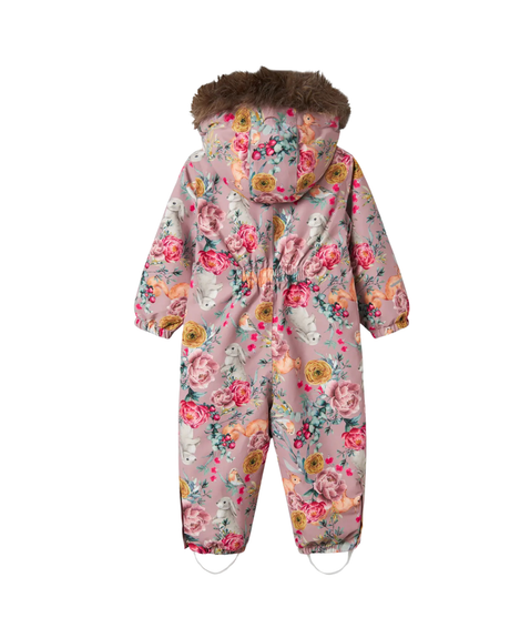 Gray - mockingbird - Name it - dinosaur snowsuit - 13230578