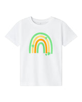 Hvid - Bright White - Name It - T-shirt - 13232816