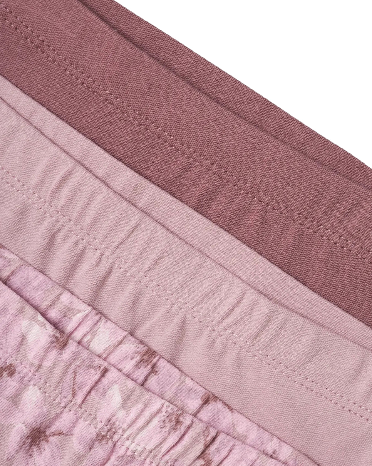 Purple - Mauve Shadows - Name it - 3-pack - Tights Underwear - Flowers - 13232978