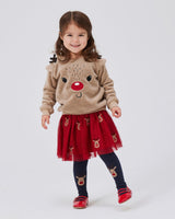 Red/Navy - Jester Red/Dark Sapphire - Name it - tights - Reindeer - 13234830