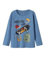 Blue - Coronet blue - name it - blouse - 13239296