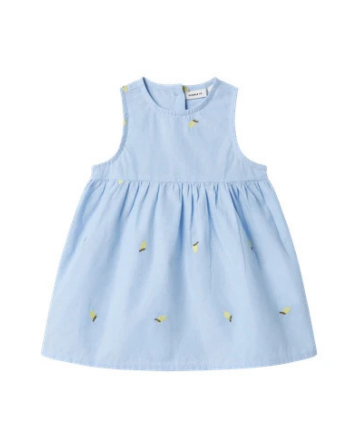 Blå - serenity / lemon - Name it - Kjole med citroner - 13240054