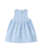 Blå - serenity / lemon - Name it - Kjole med citroner - 13240054