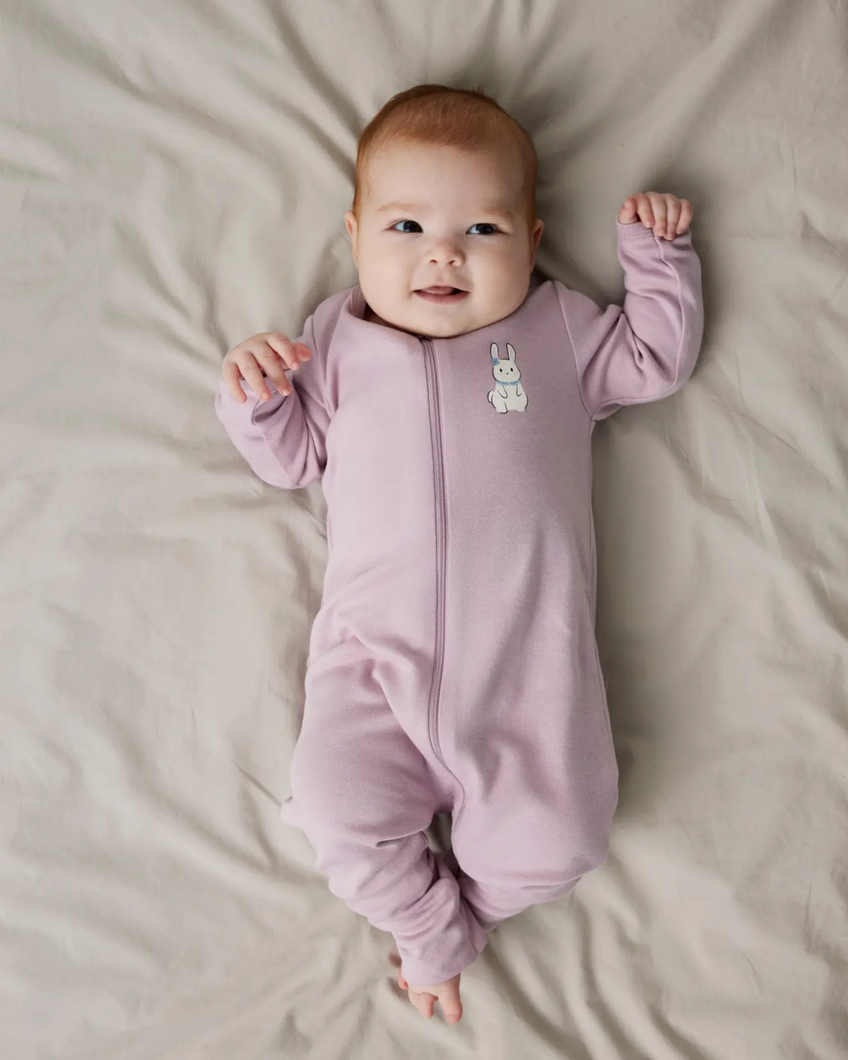 Lyserød - summer sand - Name it - 2 pak. Natdragter kanin -  med lynlås - 13240988