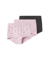 Rosa - winsome orchid - Name it - tights Underbukser - 3 pack - hjerter - 13241964