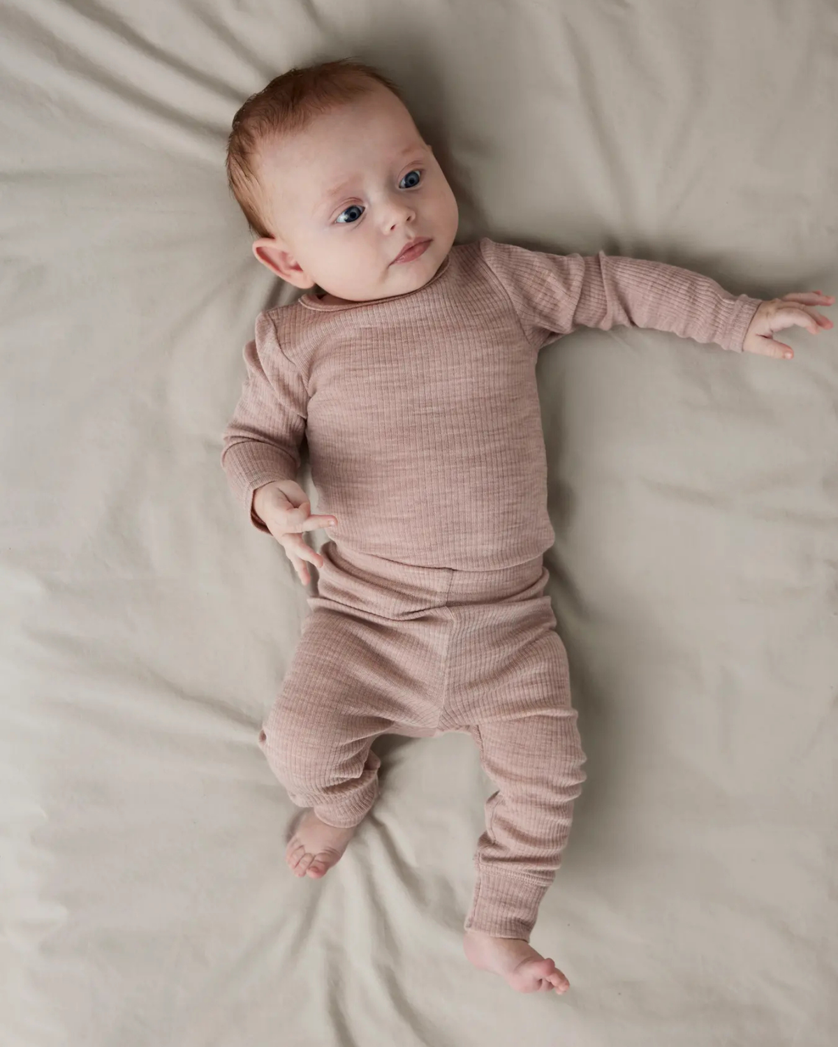 Pink - Shadow Gray - Name it - Wool leggings - Rib - 13242039