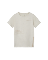 Grå - Peyote Melange - Name it - T-shirt - 13242437