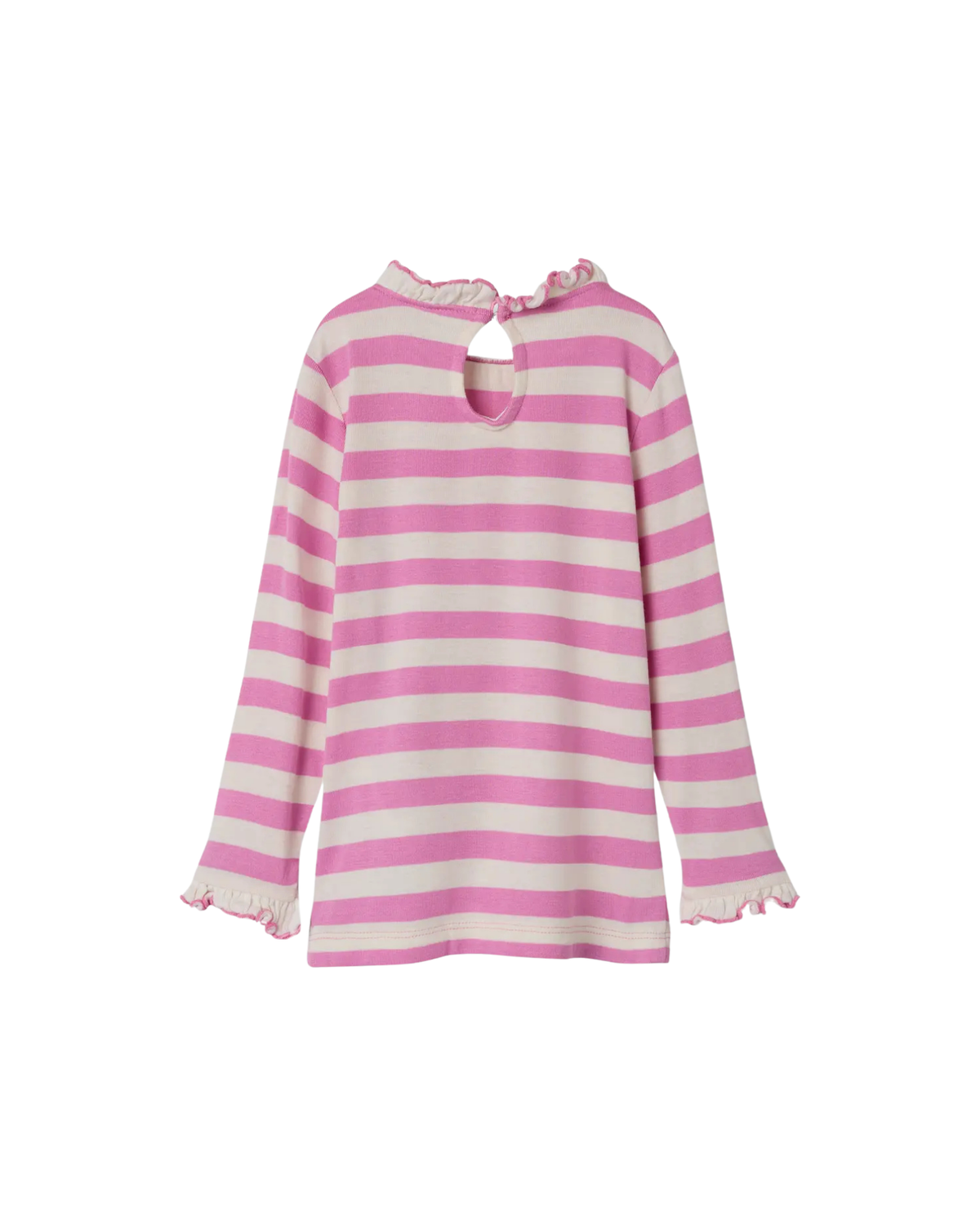 LyserødHvid - Fuchsia Pink - Name it - Bluse - 13242471