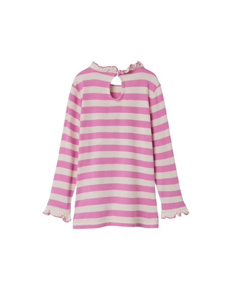 LyserødHvid - Fuchsia Pink - Name it - Bluse - 13242471