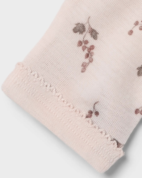Lyserød - Morganite - Name it - Uld leggings - 13242528