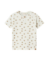 Offwhite - Coconut Milk - Boat - Lil'Atelier - Blouse - Rib - 13243728