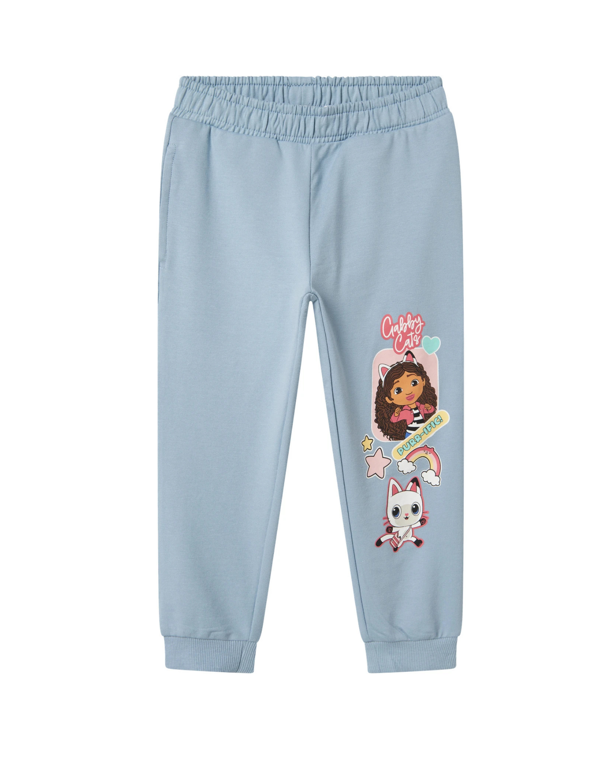 Lyseblå - Dusty Blue - Name it - Jogging bukser - Gabby's Dollhouse - 13244908