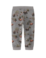 Grå - grey malange - Name it - bukser - dyr - 13247939