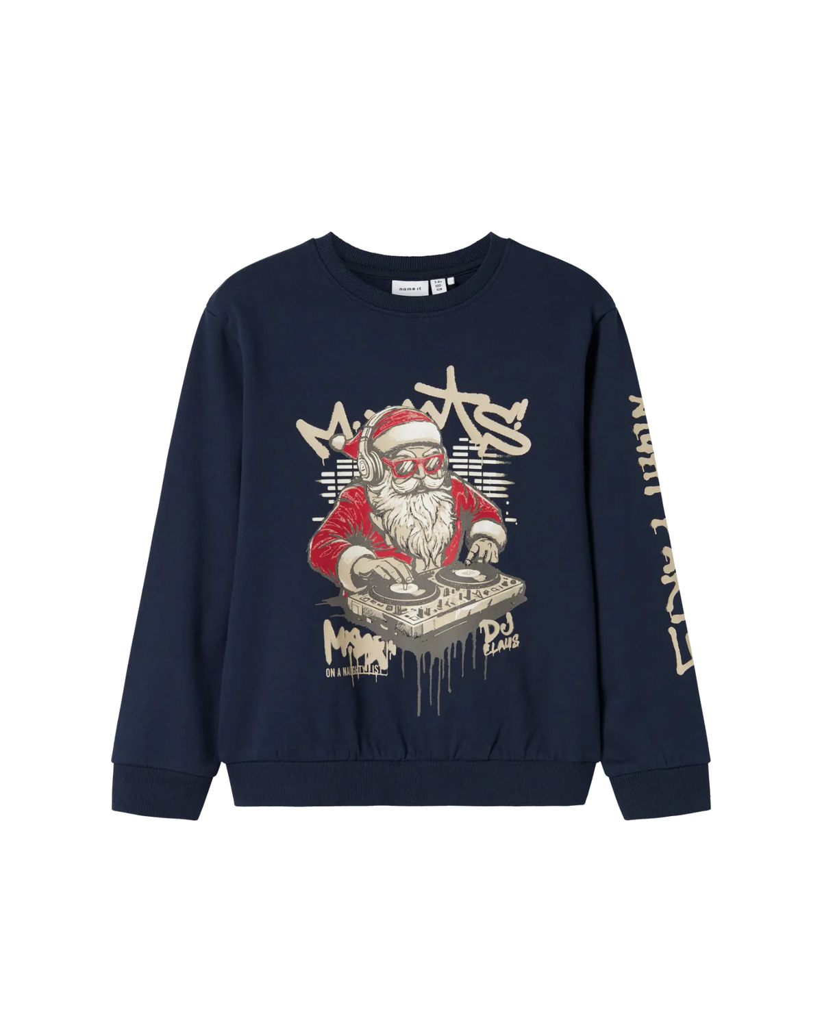 Blå - navy blazer  - Name it - julesweatshirt - 13248091