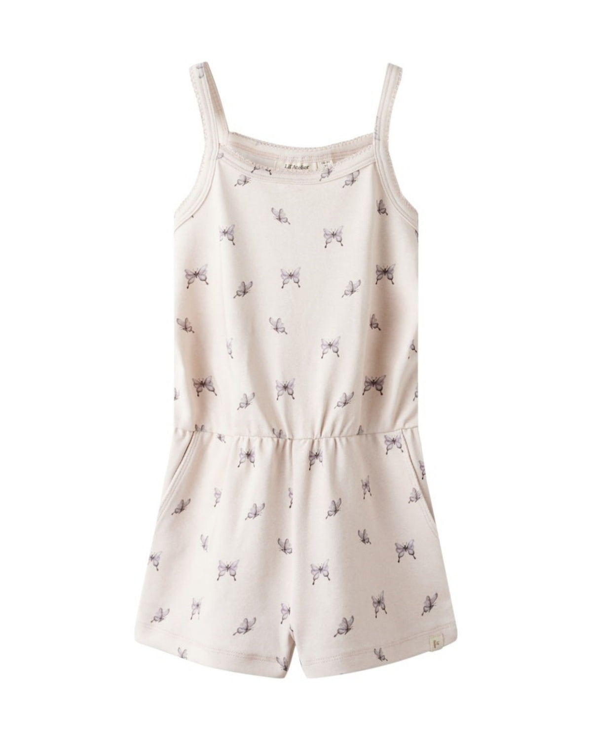 Lyserød - Peach Blush - Butterfly - Lil'Atelier - Buksedragt - 13250945