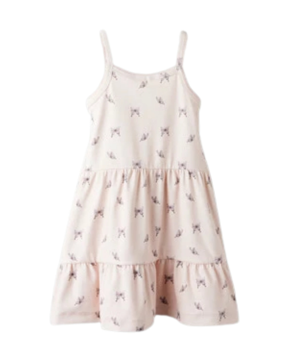 Lyserød - Peach Blush - Butterfly - Lil'Atelier - Kjole - 13250952