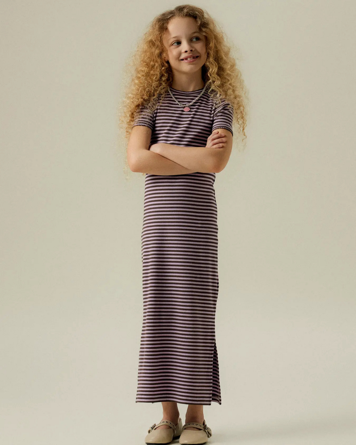 Brun - Lavendula - Name it - Kjole - 13251146