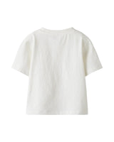 Hvid T-shirt med havfrue - Name it - Star White - 13251834