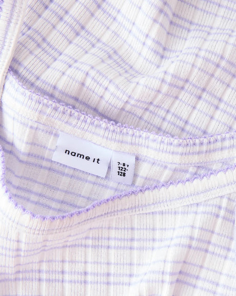 Hvid - Bright White - Stripes - Name it - Top - 13252652