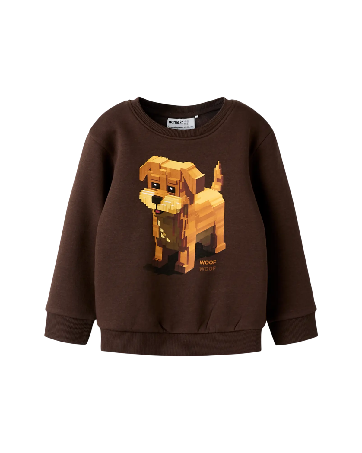 Brun - seal brown - Name it - Sweatshirt - 13257767