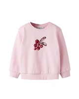 Lyserød - Parfait Pink - Name it - Sweatshirt - Bær - 13258476