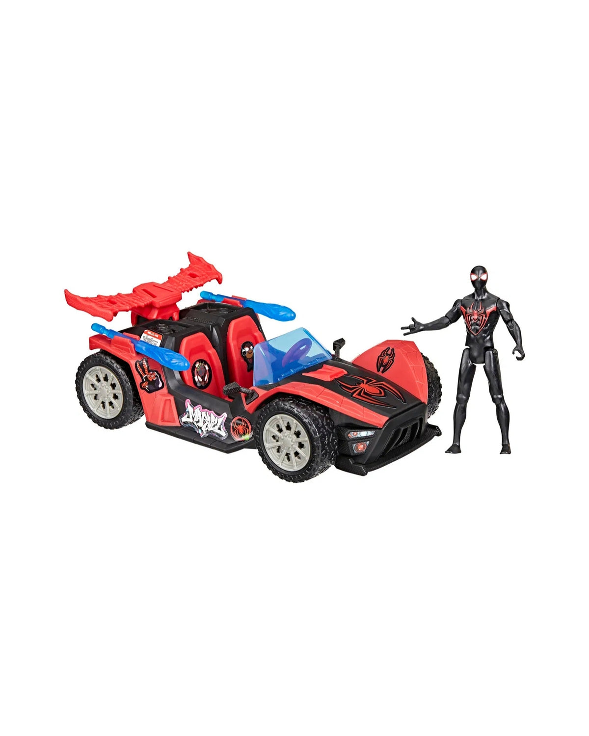 Spider-Man Morales Speed Racer & Figure 10 cm