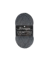Scheepjes Scrumptious Garn 100g - 380 Black Sesame Muffin