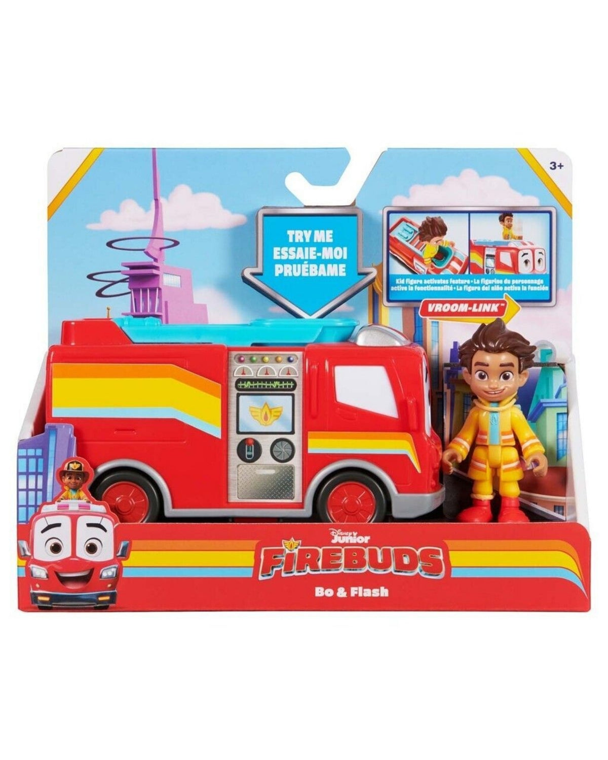 Firebuds Core Vehicle - Bo &amp; Flash Incl. 1 vehicle and 1 figure