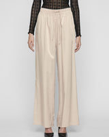 Sand - Feather Gray - Vila - Trousers - 14100323