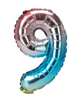 Folie ballon 40 cm 1 stk tal ballon