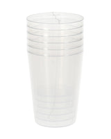 Plastic mug 280ml 6pcs