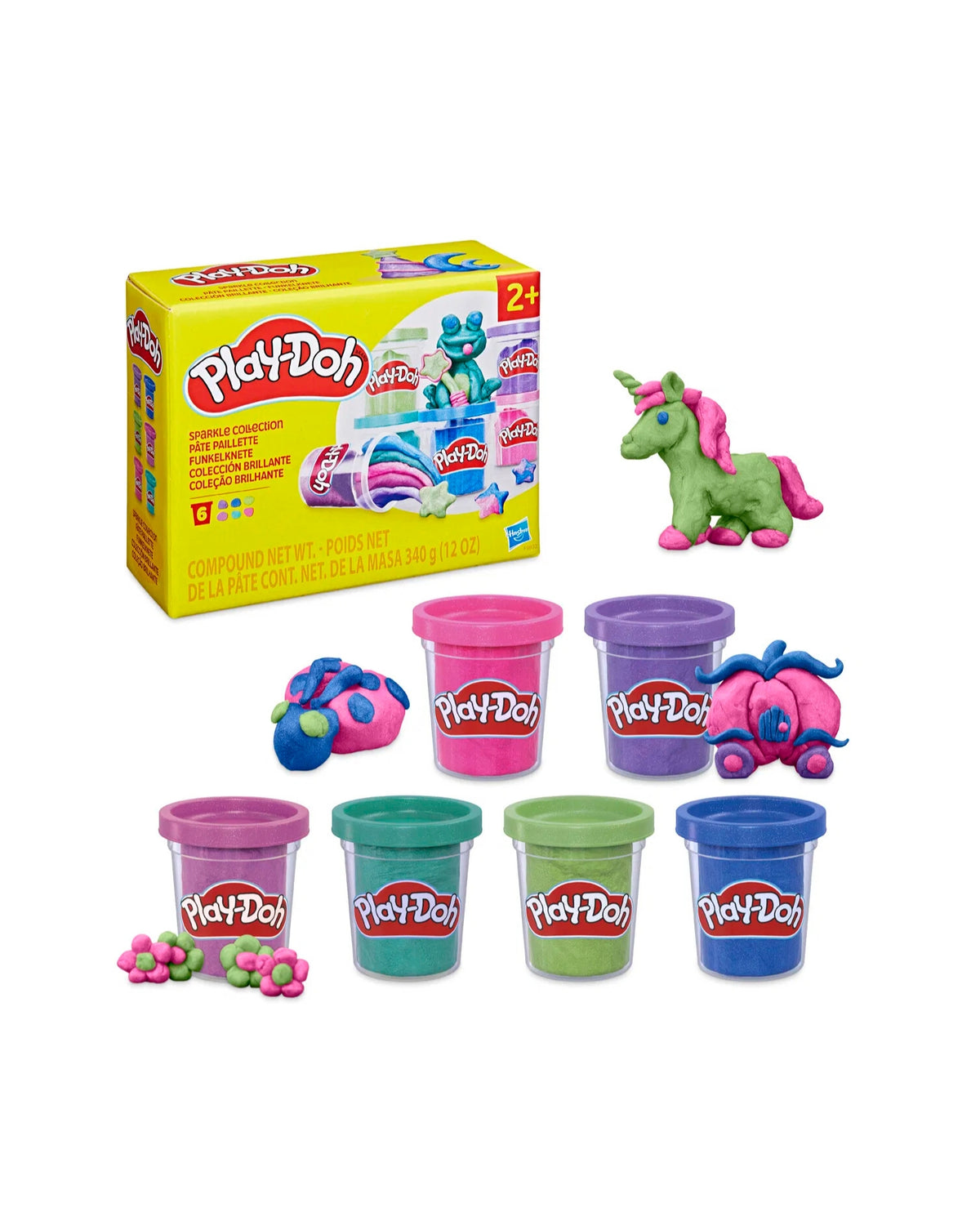 Play-Doh 6 Pack Sparkle Collection 340 g