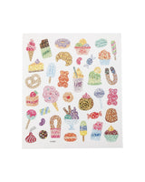 Stickers slik, 15x16,5 cm, 1 ark