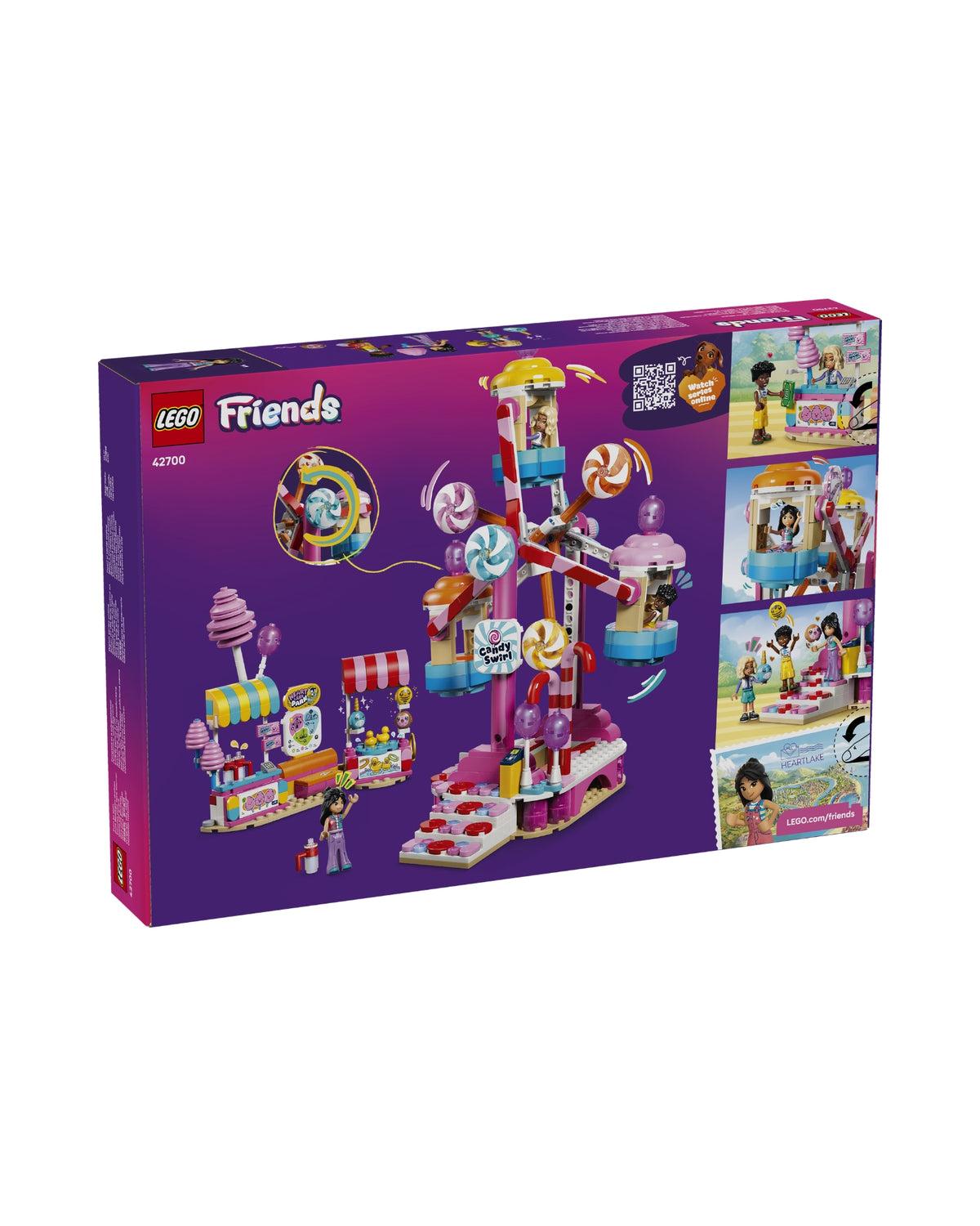 LEGO 42700 Slik- og cupcake-pariserhjul - LEGO Friends 42700