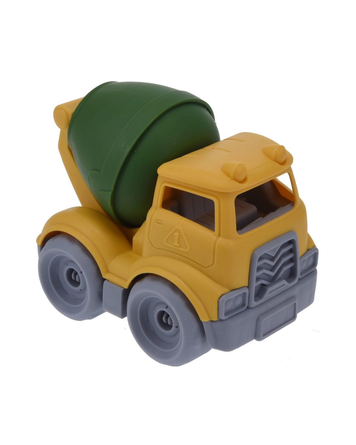 Truck with freewheel in plastic