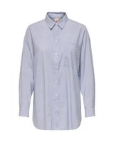 Blå - Bright White - Blue - Only - Skjorte - Tern - 15344363