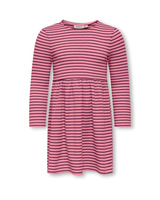 Pink - sea pink / mauve wine - ONLY - Kjole - Striber - 15353847