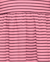 Pink - sea pink / mauve wine - ONLY - Kjole - Striber - 15353847