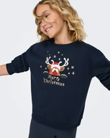 Mørkeblå - Night Sky - Only - Jule Sweatshirt - 15356516