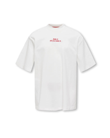 Hvid - Cloud Dancer - Only - T-shirt - 15361487