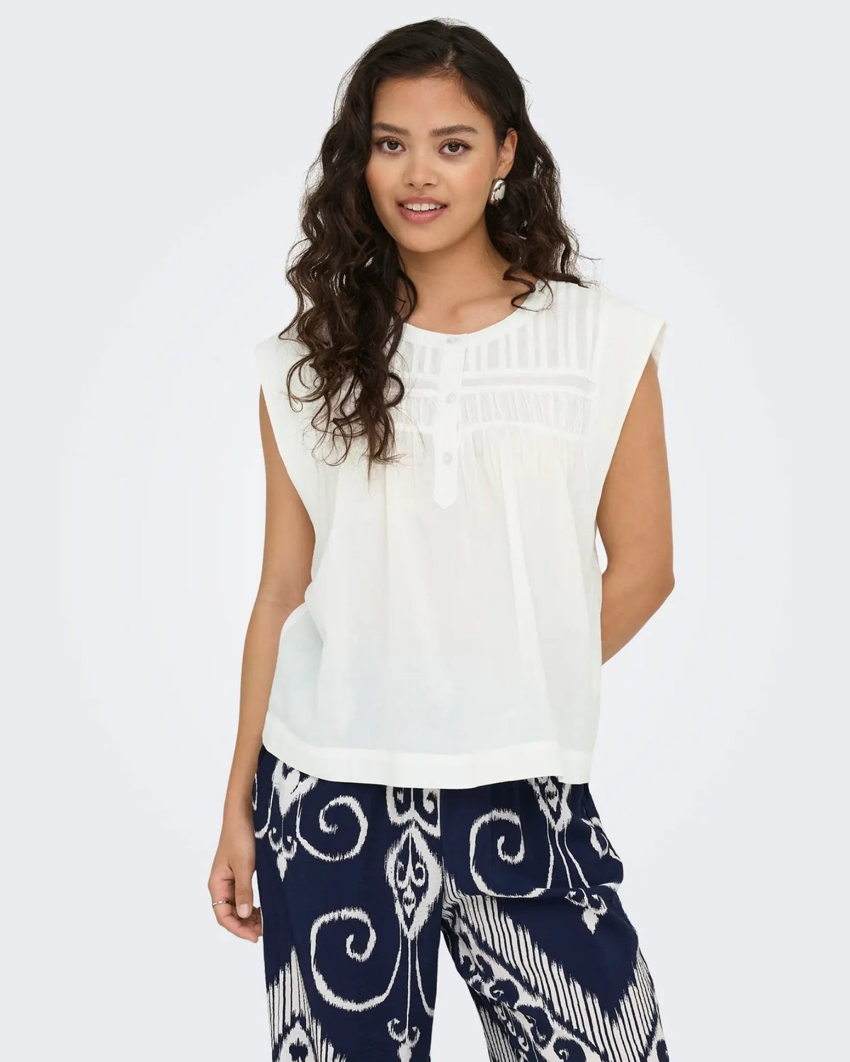Hvid - Cloud Dancer - JDY - Top - 15361676