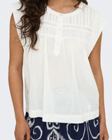 Hvid - Cloud Dancer - JDY - Top - 15361676