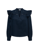Mørkeblå - Night Sky - JDY - Bluse - 15372215