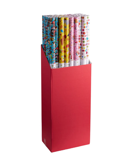 Gavepapir 100 x 500 cm – 4 design